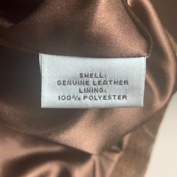 Preston & York Snake Print Front Zip Leather Jacket - Picture 5 of 8